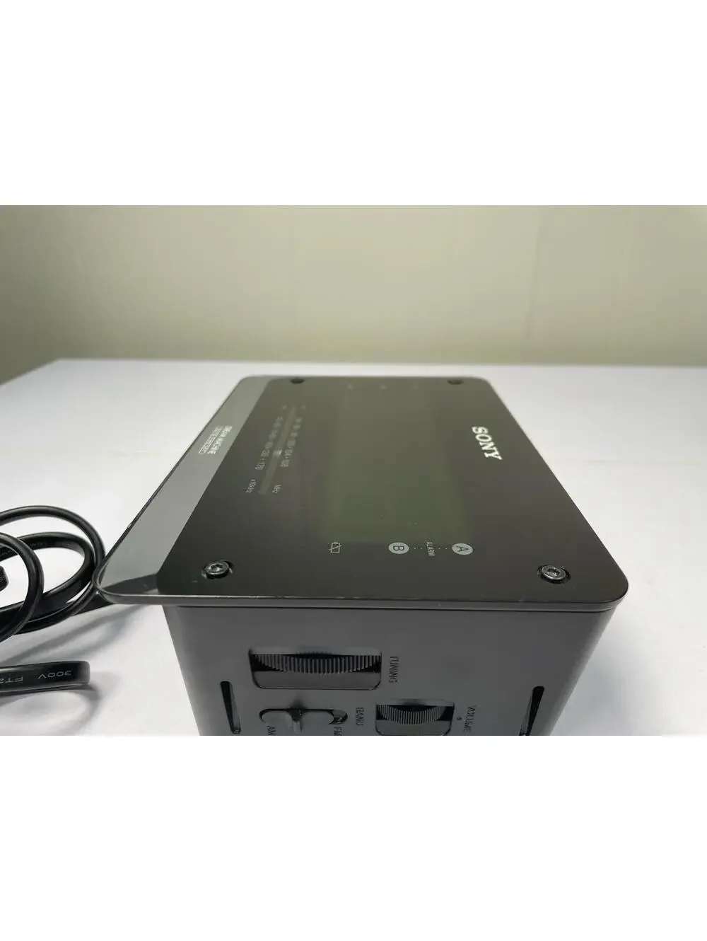 Sony ICF-C414 Dream Machine FM AM Alarm Clock Radio Tested Working Black